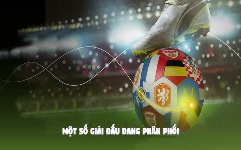 Một số giải đấu đang phân phối