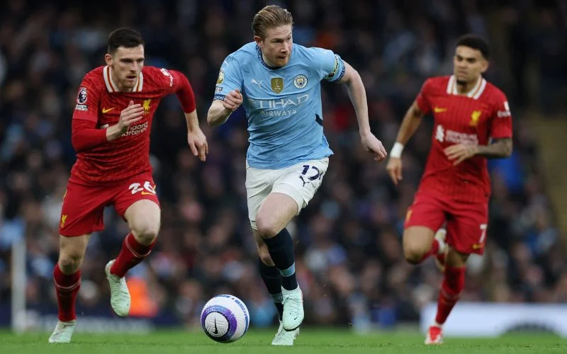 Kevin De Bruyne có đóng góp to lớn vào lối chơi của Man City